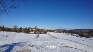 Winterlandschaft bei Rüschlikon